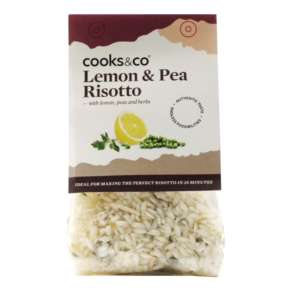 Cooks & Co Lemon & Pea Risotto (190g)