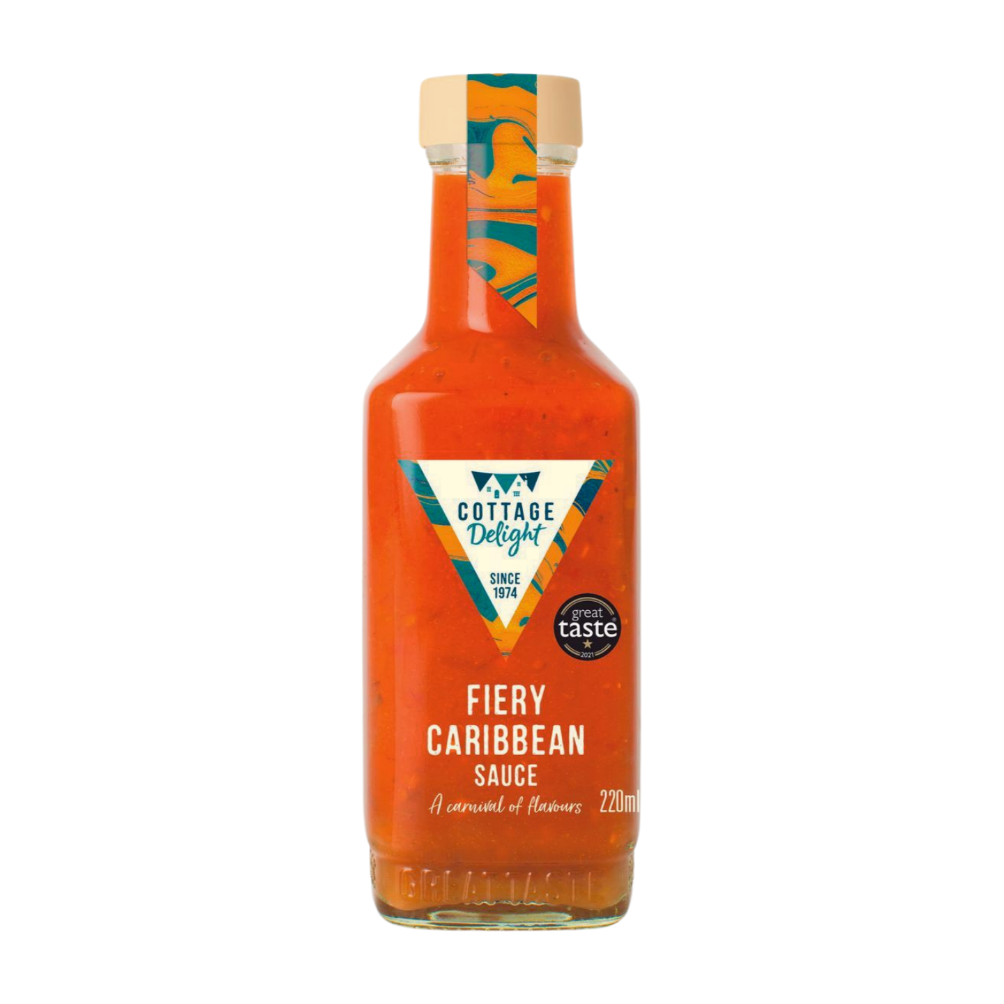 Cottage Delight Fiery Caribbean Sauce (220ml)