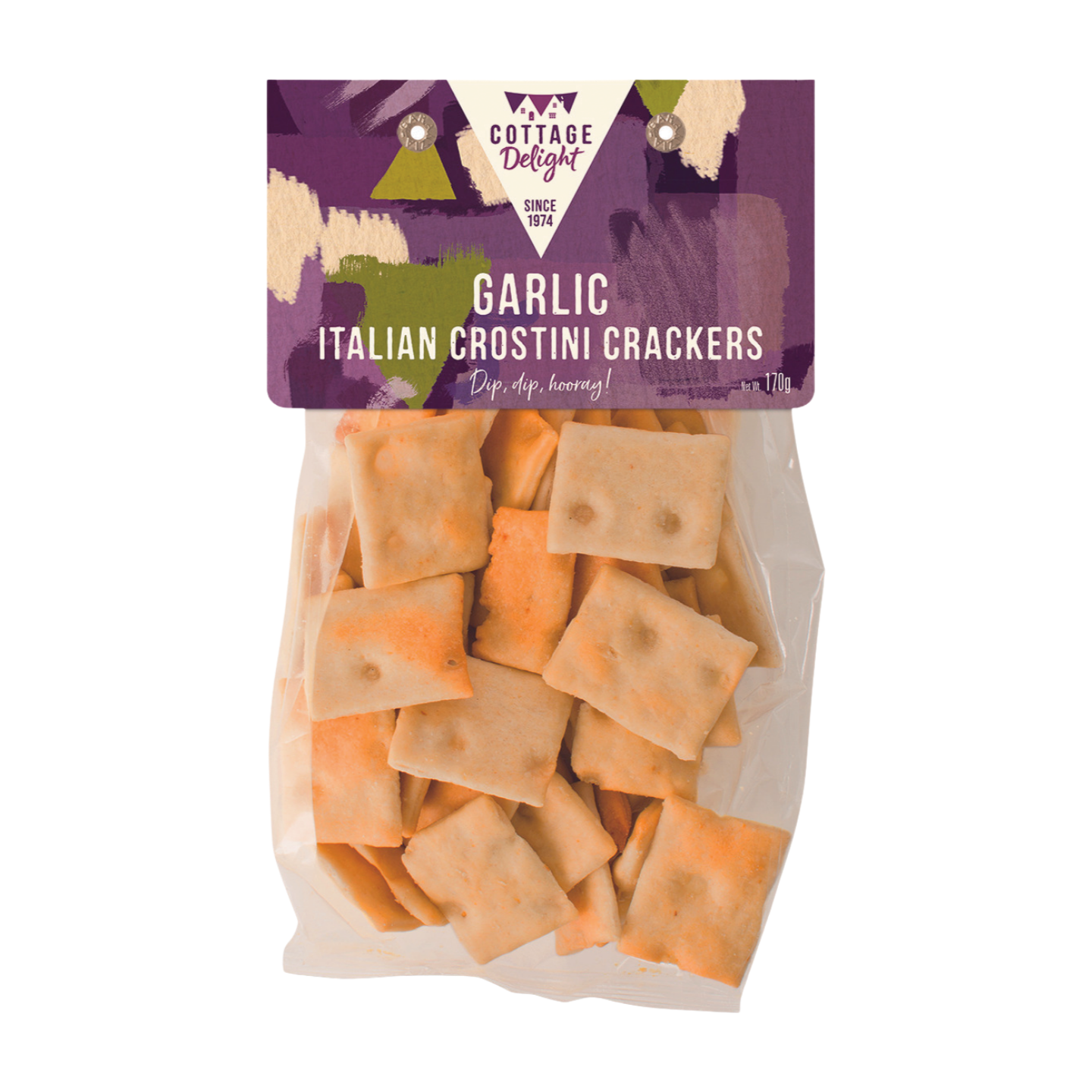 Cottage Delight Garlic Italian Crostini Crackers (170g)