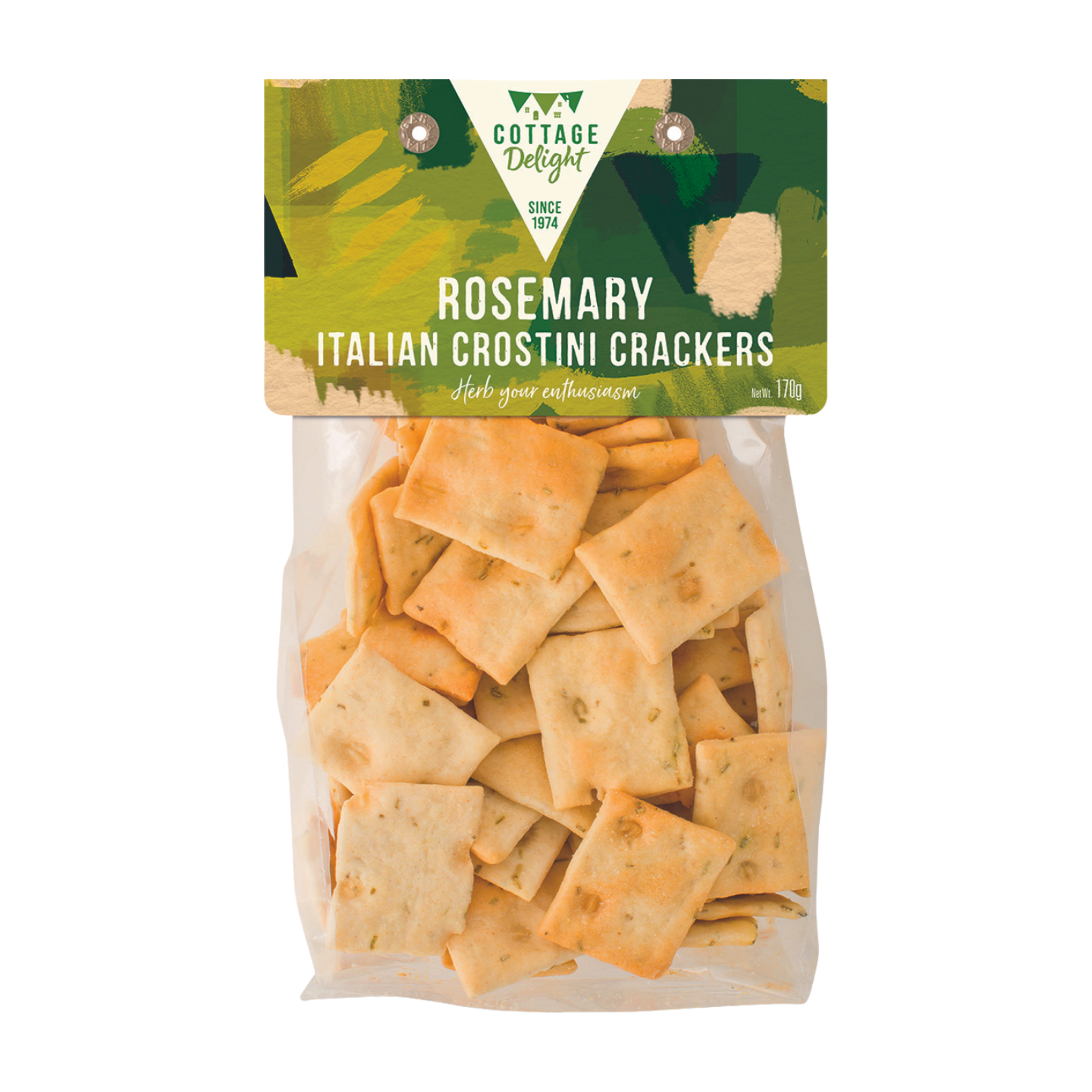 Cottage Delight Rosemary Italian Crostini Crackers (170g)