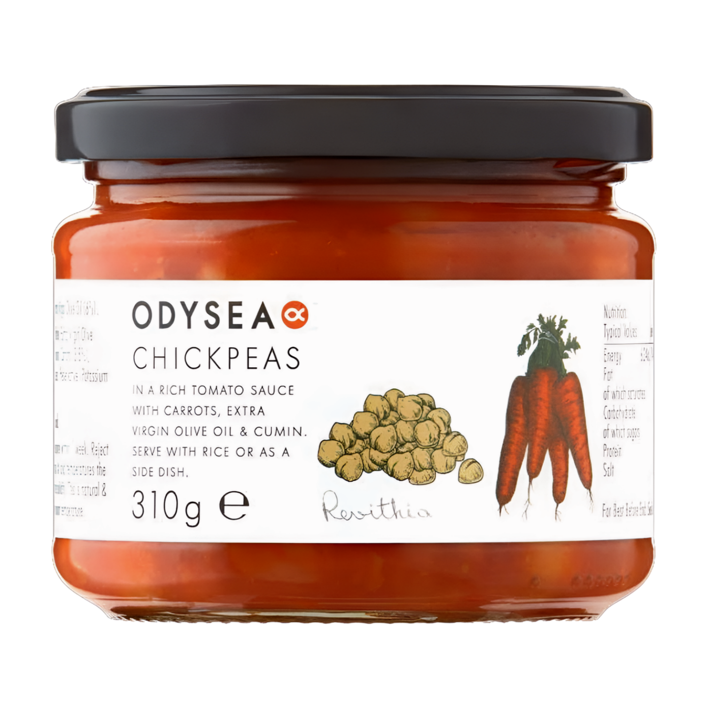 Odysea Chickpeas in Tomato Sauce (310g)