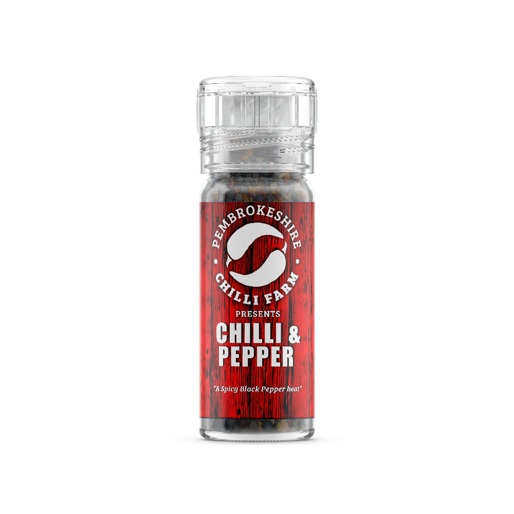 Pembrokeshire Chilli Farm Chilli & Pepper Grinder (40g)