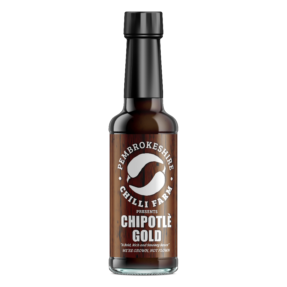 Pembrokeshire Chilli Farm Chipotle Gold Sauce (140ml)