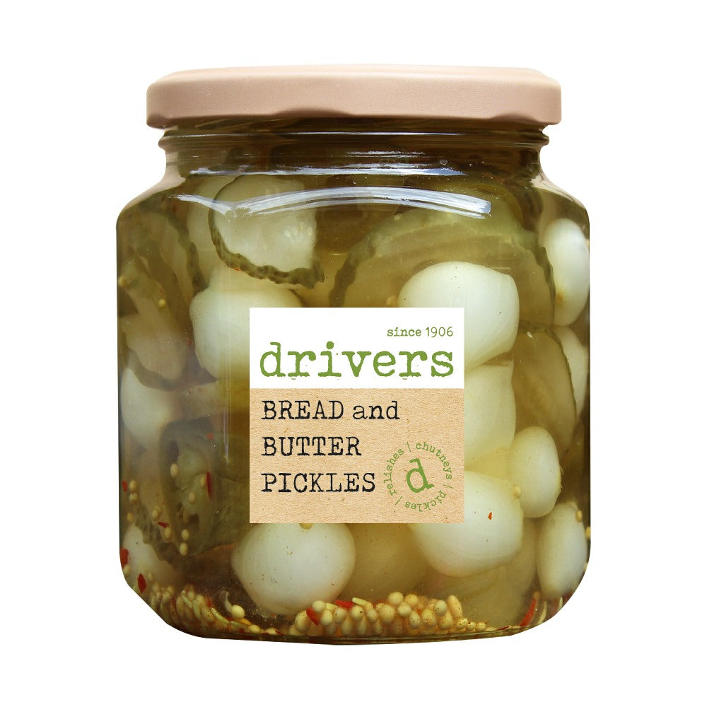 Drivers Bread & Butter Pickles (550g)