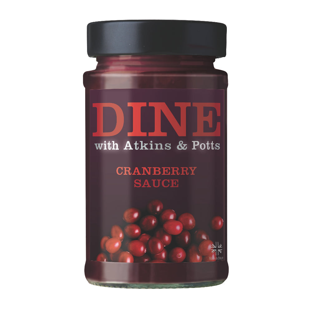 DINE with Atkins & Potts Cranberry Sauce (230g)