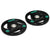 SPORTNOW Olympic Weight Set: Tri-Grip Rubber Barbell & 2 x 10kg Plates for Strength Training, Black