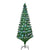 HOMCOM 6ft Tall Artificial Tree Fiber Optic Colorful LED Pre-Lit Holiday Home Christmas Decoration with Flash Mode - Green