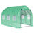 Outsunny Walk in Polytunnel Greenhouse with Windows and Door for Garden, Backyard (3 x 2M)