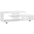 HOMCOM High Gloss TV Unit for TVs up to 45", Modern TV Cabinet with Storage Shelf and Drawer, Entertainment Unit for Living Room Bedroom, White