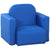 HOMCOM Kids Mini Sofa 3 in 1 Table Chair Set Children Armchair Seat Relax Game Playroom Seater Girl Boys Blue