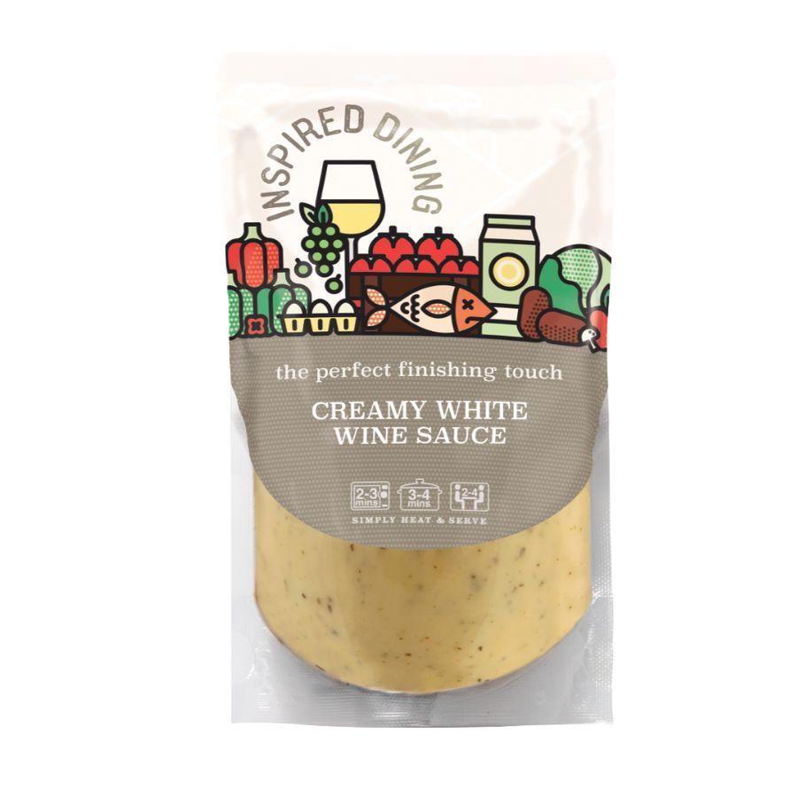 Inspired Dining Creamy White Wine Sauce (200g)