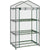 Outsunny Mini Greenhouse Shelving Unit: Clear PVC Panels for Plant Nurturing, Roll-Up Door, 69Lx49Wx125H cm