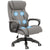 Vinsetto Executive Office Chair with 6-Point Massage, High Back Swivel Seat with Extra Padding, Ergonomic Tilt, Grey