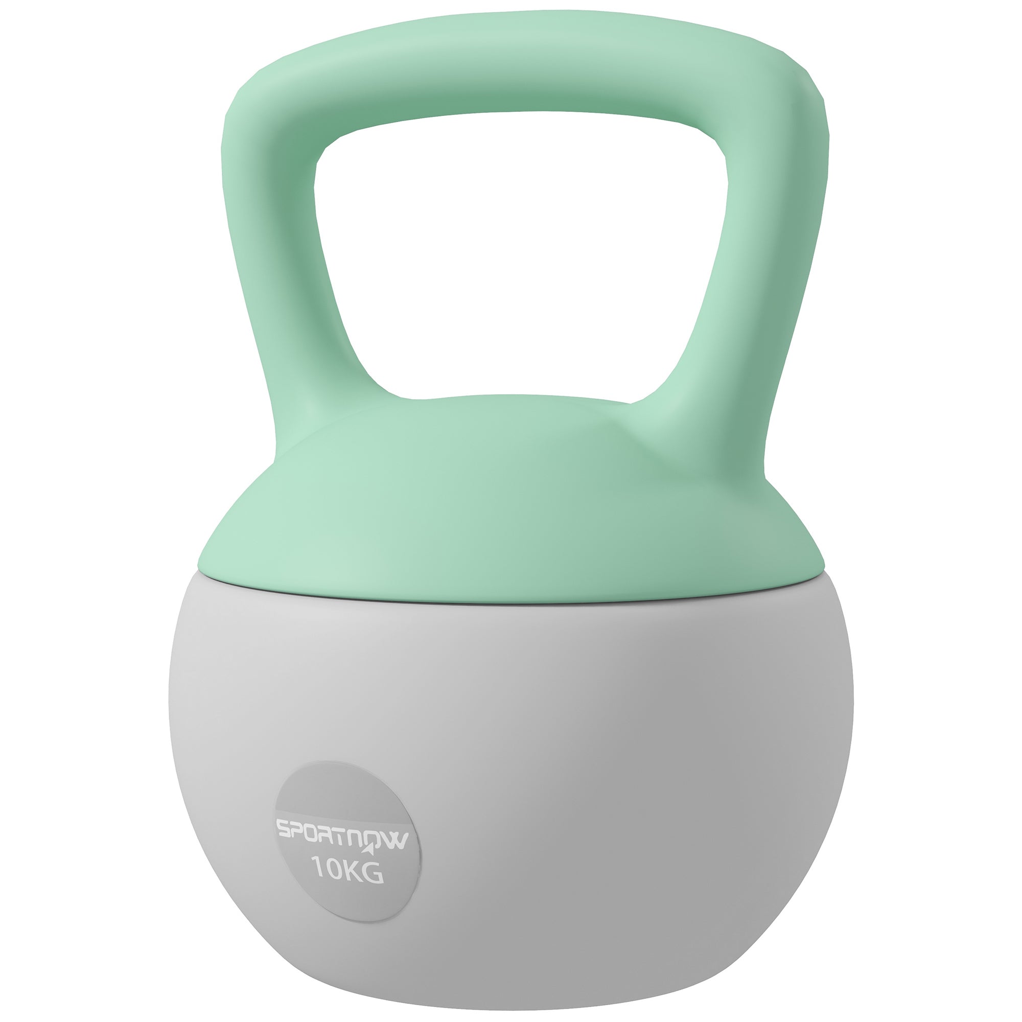 SPORTNOW 10KG Kettlebell, Soft Kettle Bell with Non-Slip Handle for Home Gym Weight Lifting and Strength Training