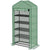 Outsunny Portable Greenhouse: 5-Tier Shelving, Reinforced PE Cover, Roll-up Door, Green