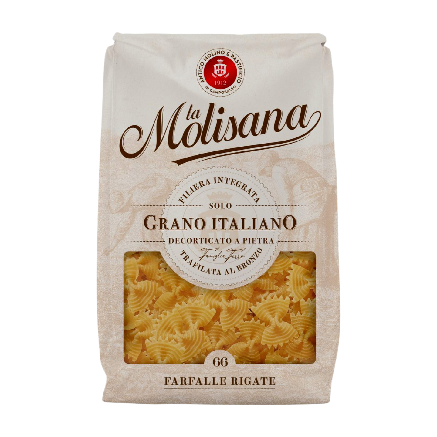 La Molisana Farfalle Rigate No. 66 (500g)