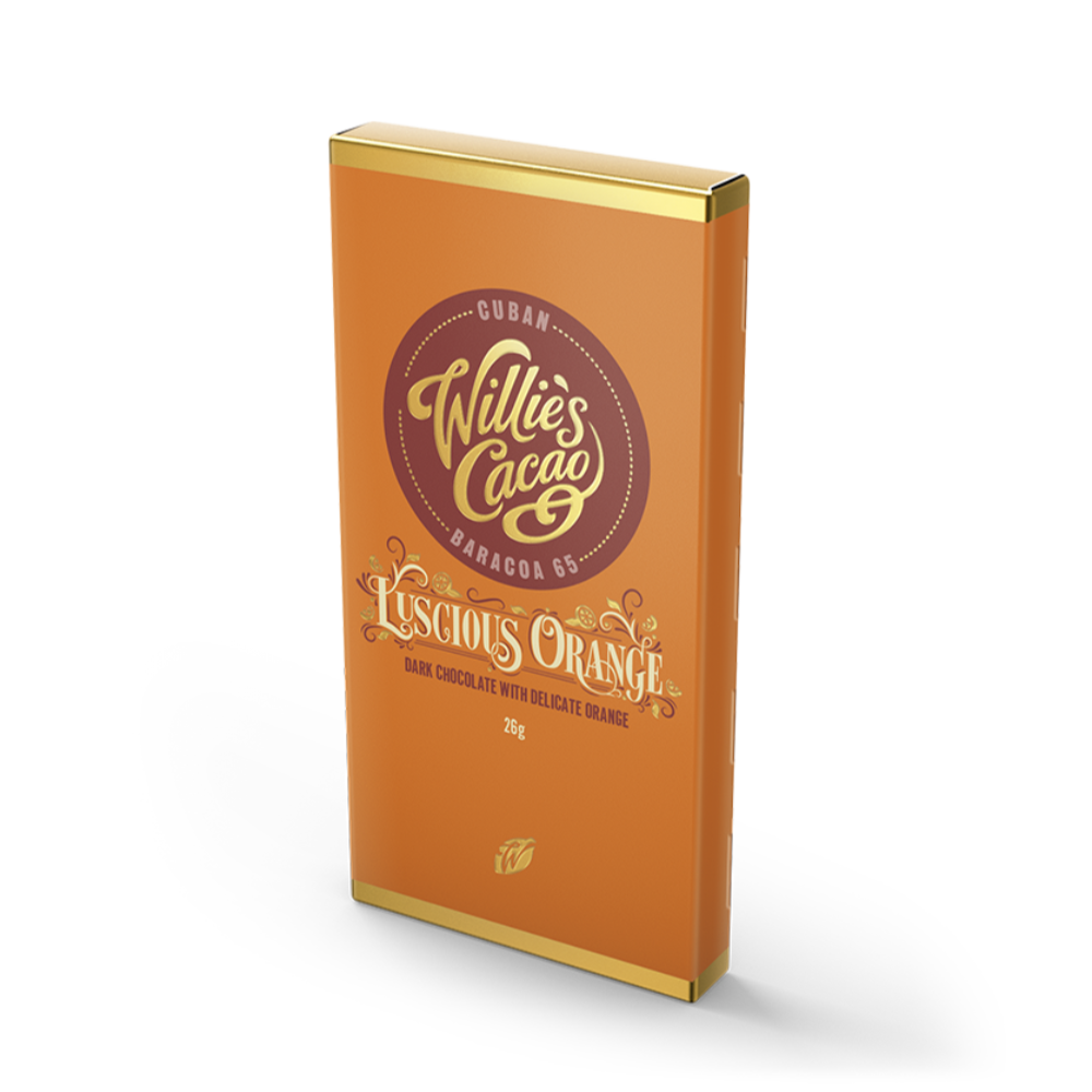 Willie's Cacao Luscious Orange Impulse Bar (26g)