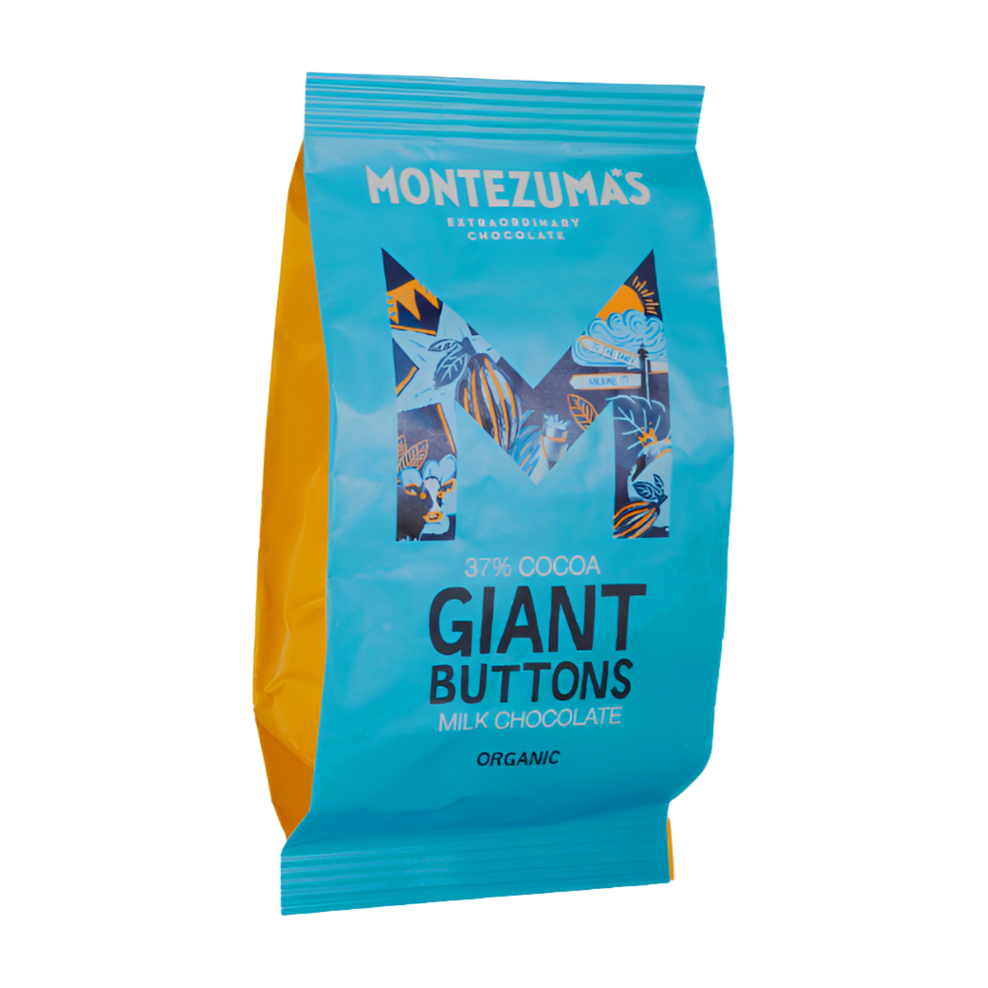 Montezuma's Organic Milk Chocolate Giant Buttons (180g)