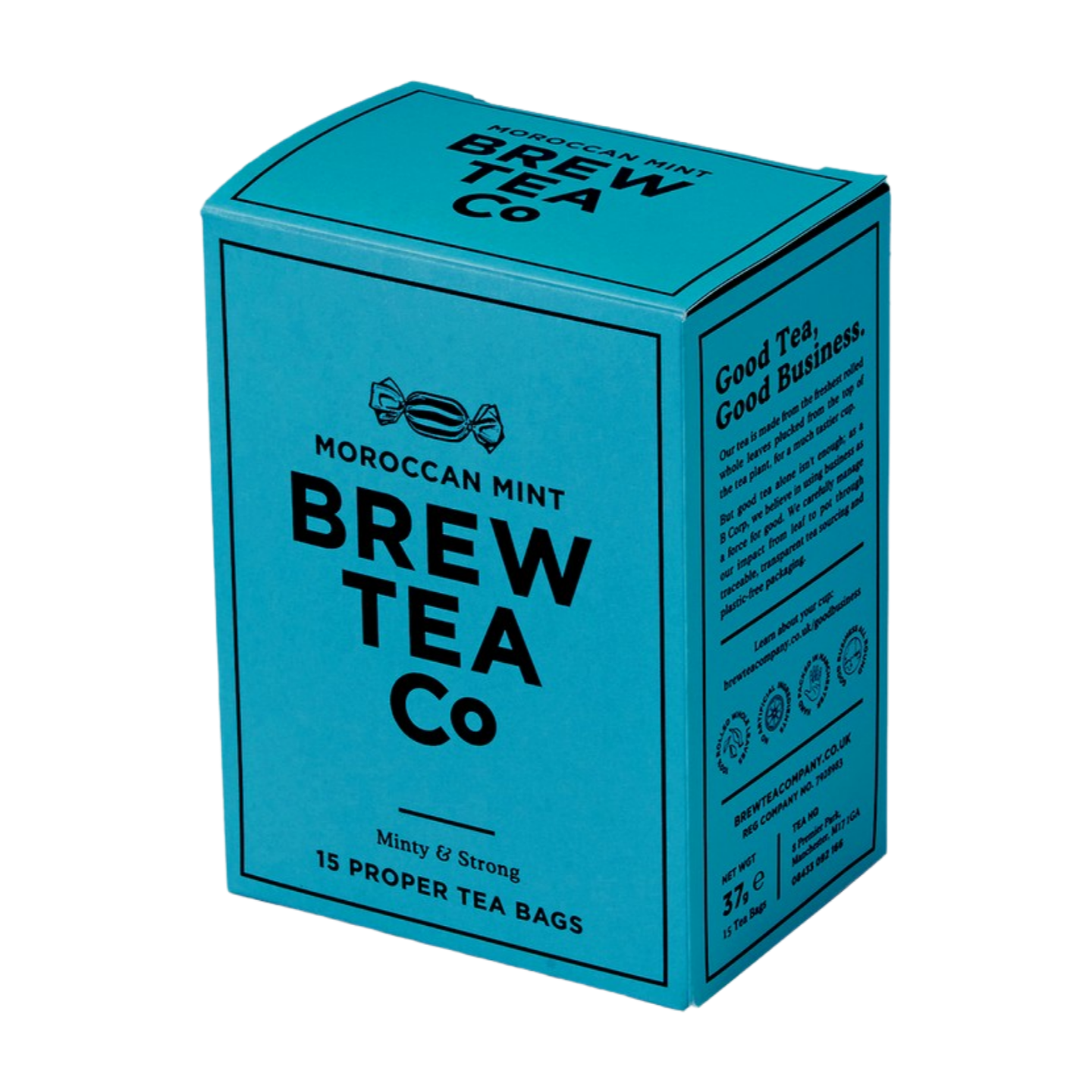 Brew Tea Co Moroccan Mint Tea Bags (15 Tea Bags)