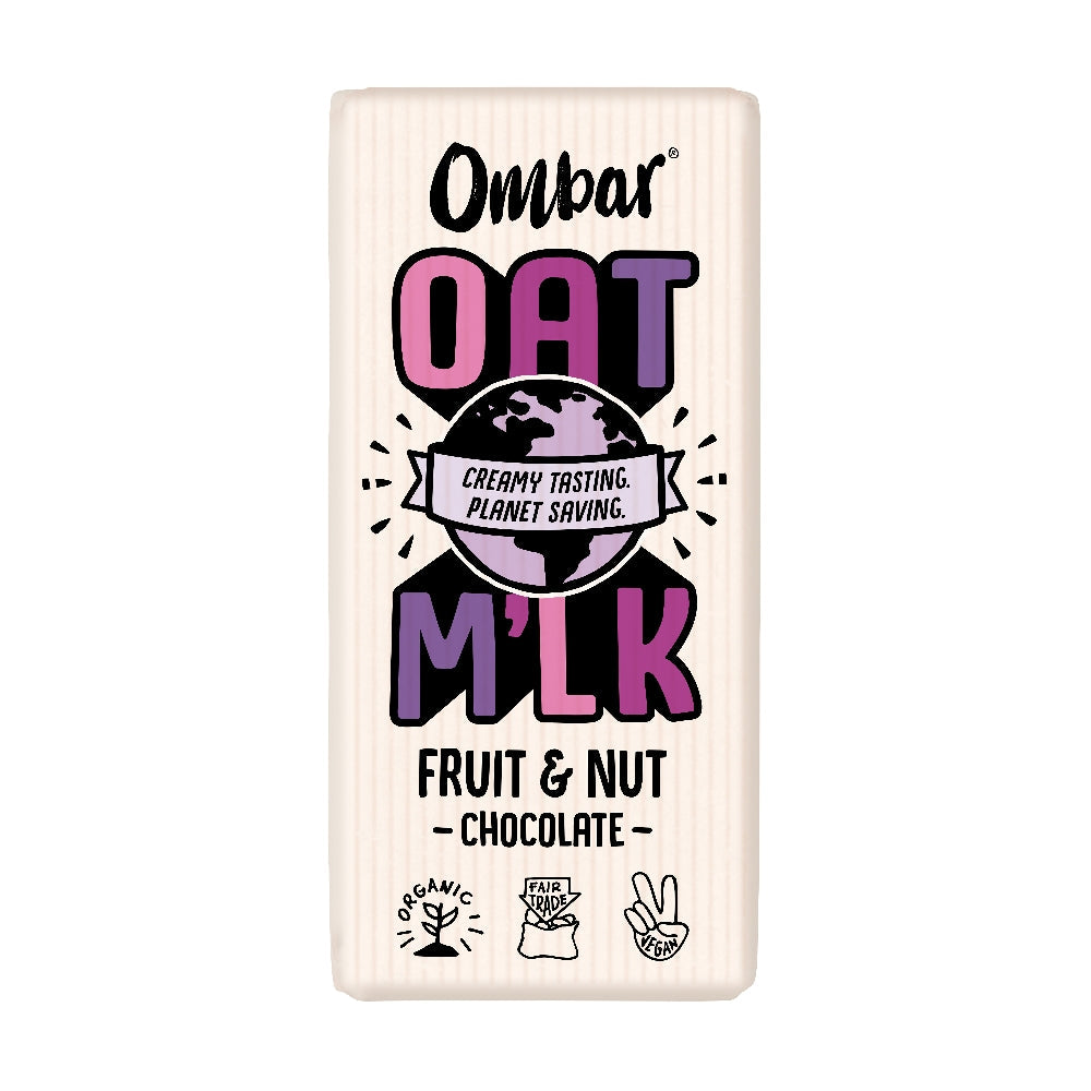 Ombar Oat M'lk Fruit & Nut Chocolate Bar (70g)