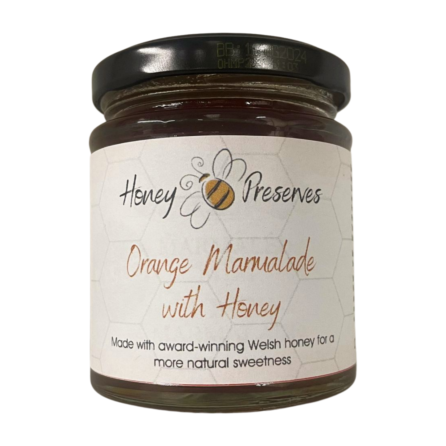 Honey Bee Preserves Orange Marmalade with Honey (227g)