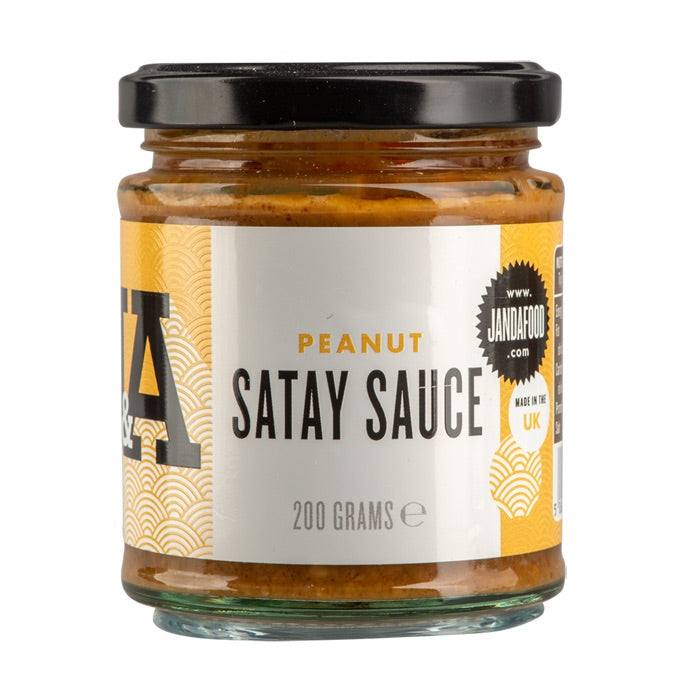 J&A Peanut Satay Sauce (200g)