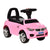 HOMCOM Baby Toddler Ride On Car, Foot to Floor Slider with Horn, Music, Working Lights, Storage, Big Steering Wheel, Pink