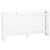 HOMCOM MDF White Painted Radiator Cover Slatted Cabinet Shelving Display Horizontal Style Modern Piece 172L x 19W x 81H cm