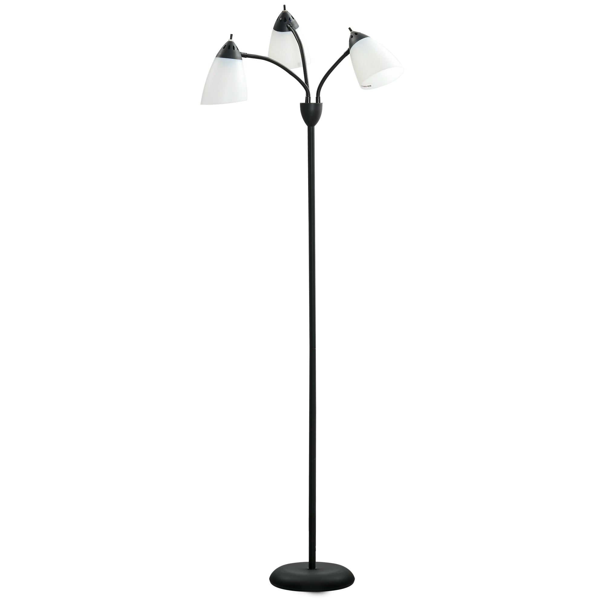 HOMCOM Arc Illuminator: Adjustable Industrial Standing Lamp for Bedroom & Lounge