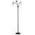 HOMCOM Arc Illuminator: Adjustable Industrial Standing Lamp for Bedroom & Lounge