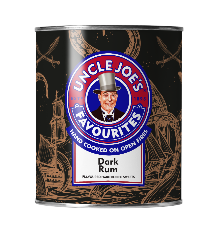 Uncle Joe's Dark Rum Boiled Sweets (120g)