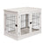 PawHut MDF 3-Door Small Indoor Pet Cage White