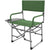 Outsunny Folding Director's Chair, Portable Camping Chair with Side Table, Durable Outdoor Seating, Green