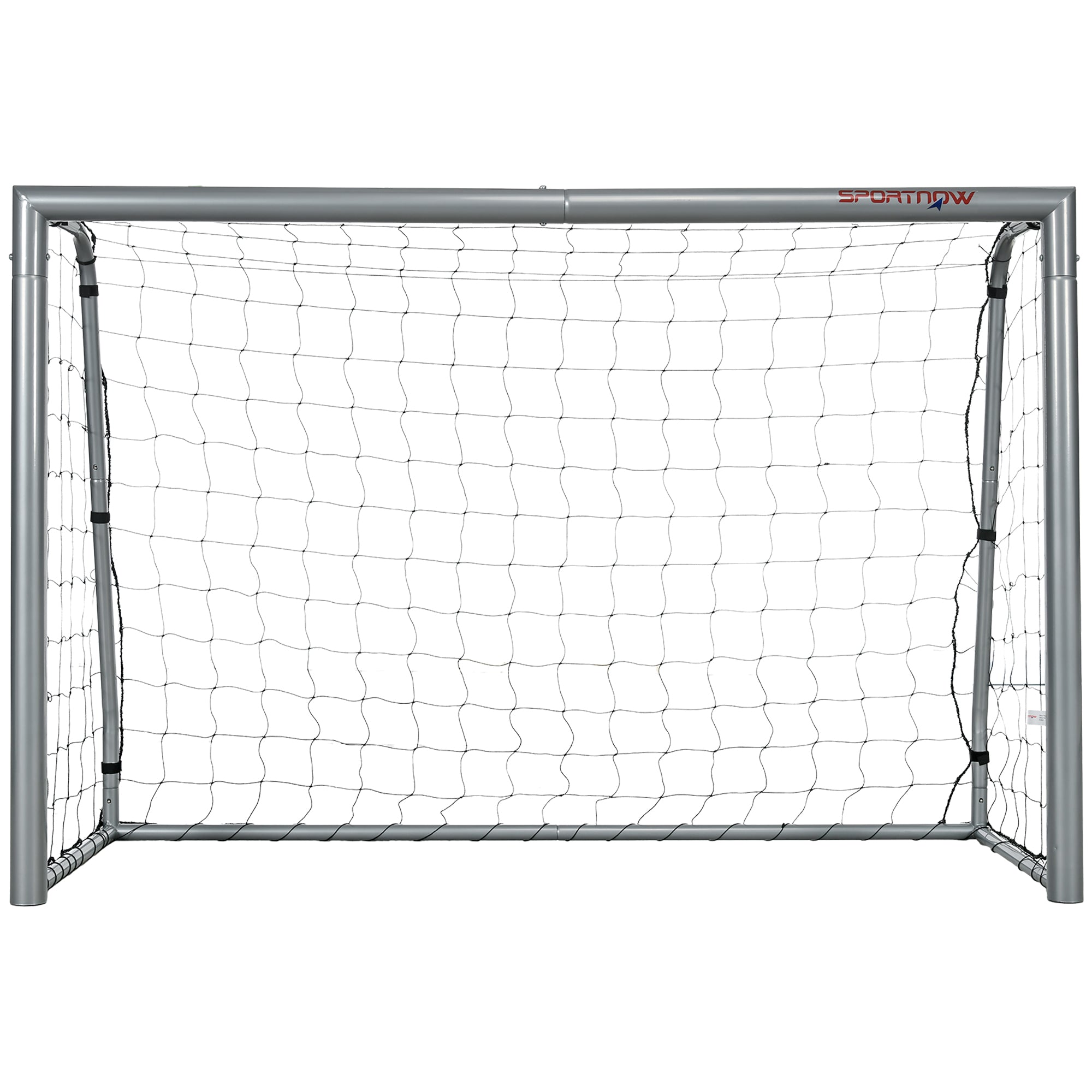 SPORTNOW Rapid-Set Football Net: 6ft x 2ft Garden Goal with Ground Pegs, Sturdy Outdoor Sports Gear.