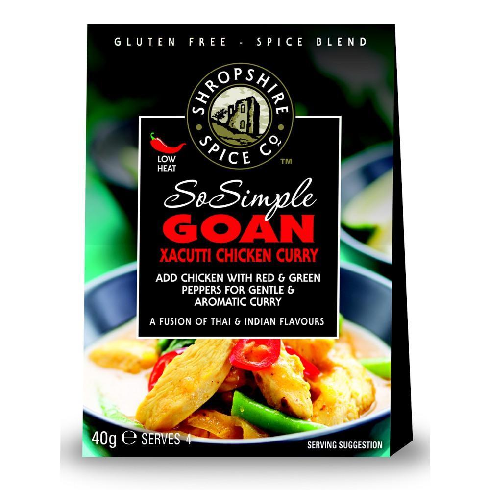 Shropshire Spice So Simple Goan Xacutti Chicken Curry Spice Blend (40g)