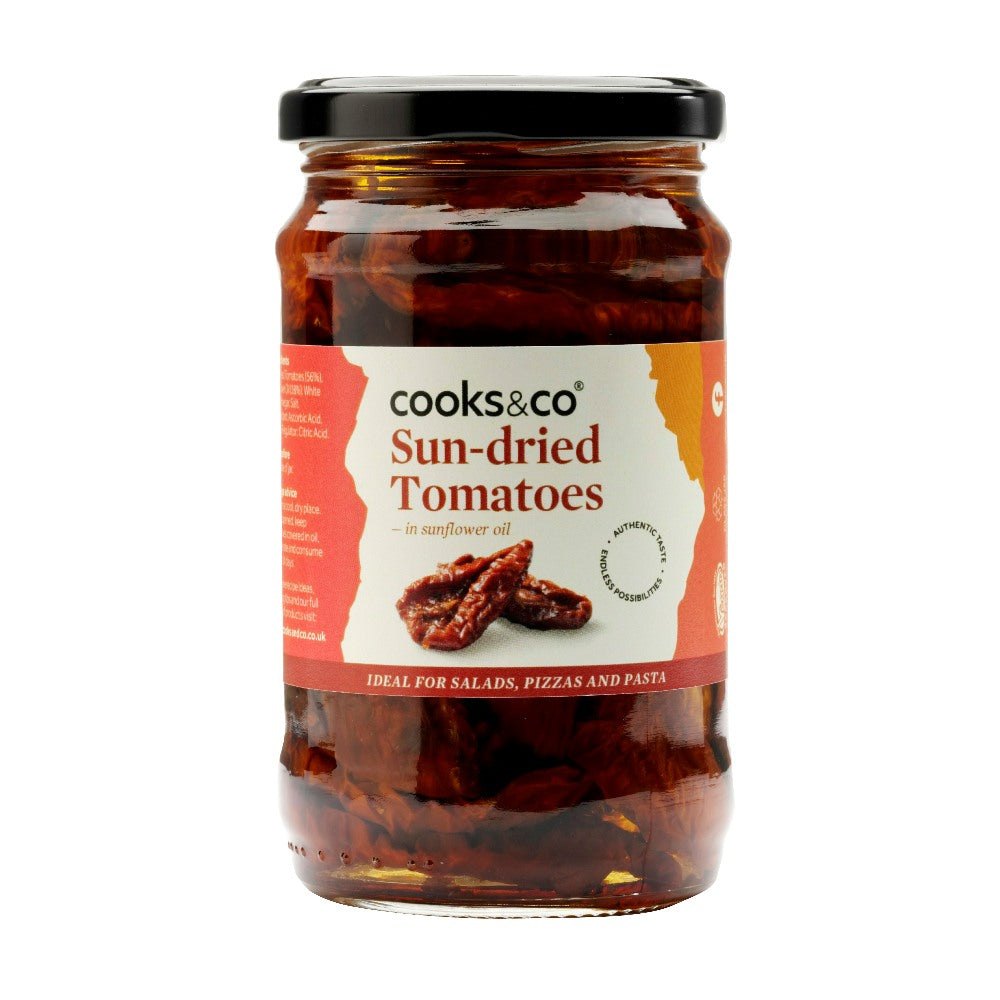 Cooks & Co Sun-Dried Tomatoes in Oil (280g)