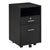 Vinsetto Mobile File Cabinet Lockable Storage Unit Cupboard Home Filing Furniture for Office, Bedroom and Living Room, 39.5x40x60cm, Black