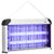 Outsunny Electric Insect Killer, 30W, Free Standing or Wall Hanging, Fly Mosquito Zapper, 60m2 Coverage, Silver