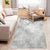 HOMCOM Grey Rug, Modern Abstract Area Rugs, Decorative Carpet for Living Room, Bedroom, Dining Room, 230 x 160cm