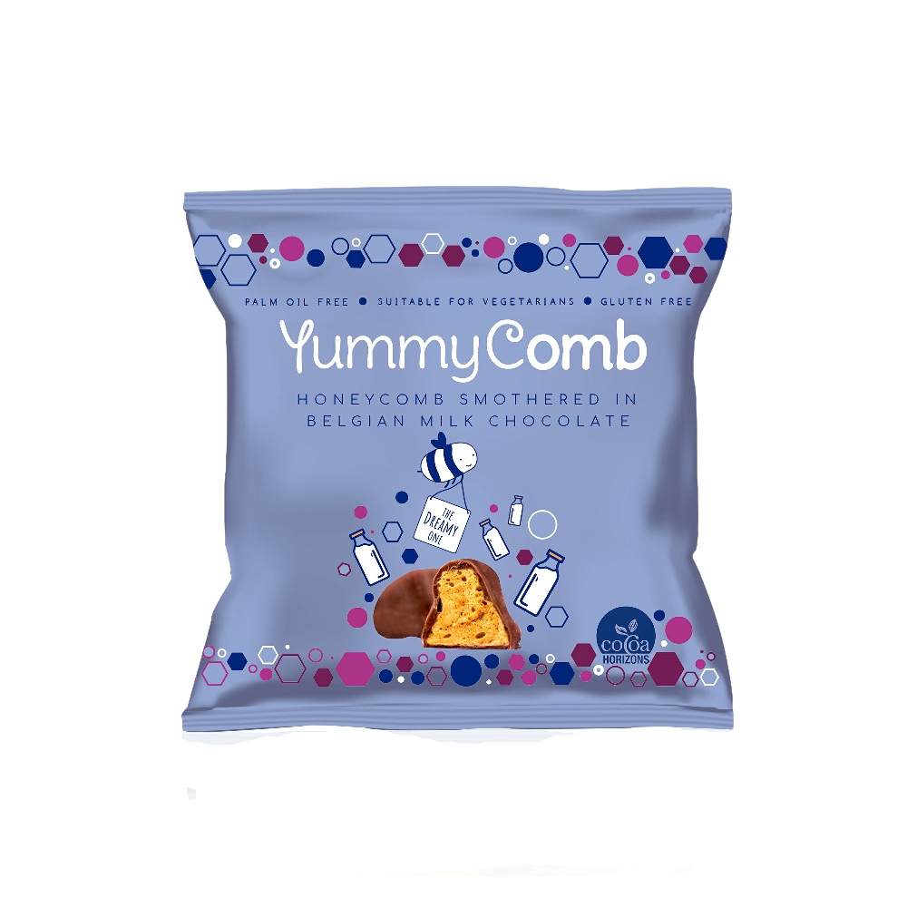 Yummycomb Milk Chocolate Honeycomb Pocket Pack (40g)