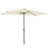 Outsunny 3 x 2M Sun Parasols Umbrellas Garden Patio Tilt Sun Shade Outdoor Canopy Crank Aluminium, Beige