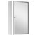 HOMCOM 60L X 40W X 13T cm Stainless Steel Wall Mirror Cabinet-Silver