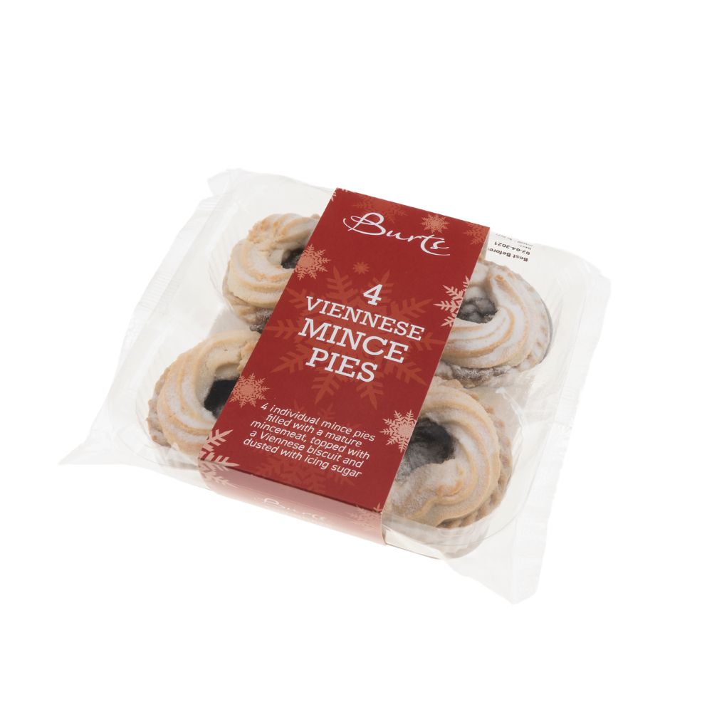 Burt's Viennese Mince Pies (260g)