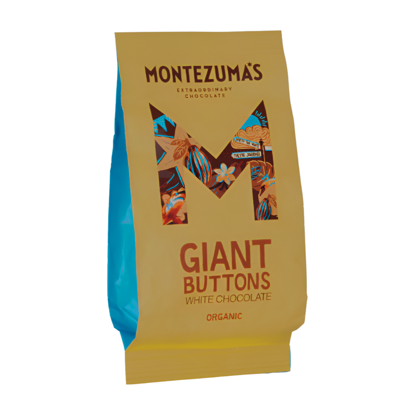 Montezuma's Organic White Chocolate Giant Buttons (180g)