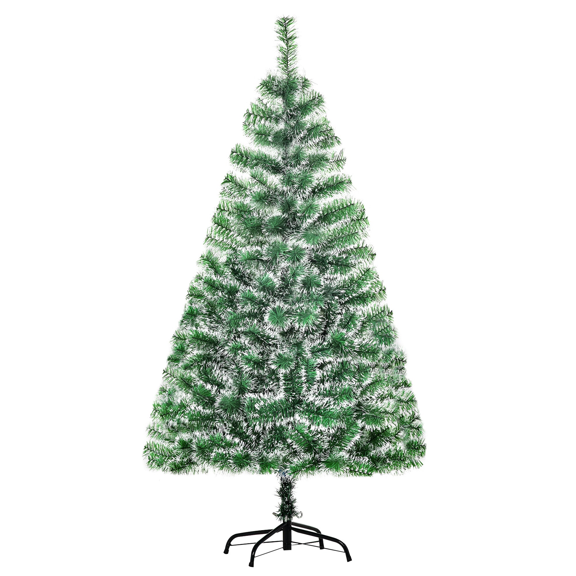 HOMCOM Artificial Christmas Tree, 1.5M-Green