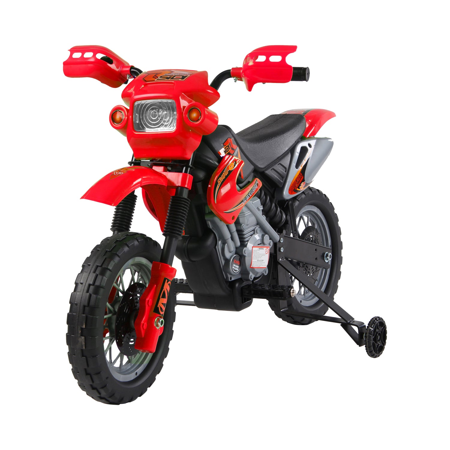 HOMCOM Electrifying Ride: 6V Motorbike for Petite Thrill-Seekers, Battery-Powered Scarlet Scooter