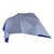 Outsunny 2m Beach Umbrella: UV-Protective Parasol, Coated Blue Polyester & Steel Frame