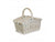 SMALL WHITE DOUBLE LIDDED HAMPER