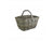 GREY RATTAN KINDLING BASKET