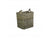 SMALL SQUARE GREY RATTAN LOG BASKET